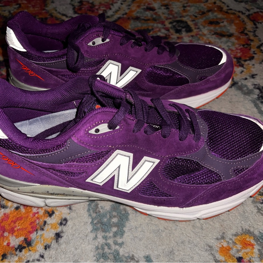 New Balance 990 Purple Suede / leather US Size 12